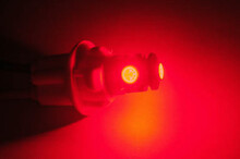 LED T10 - W5W Sokkel - Rød
