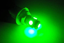 LED T10 - W5W Sokkel - Grøn