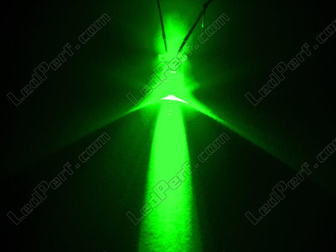 LED 3 mm grøn bil