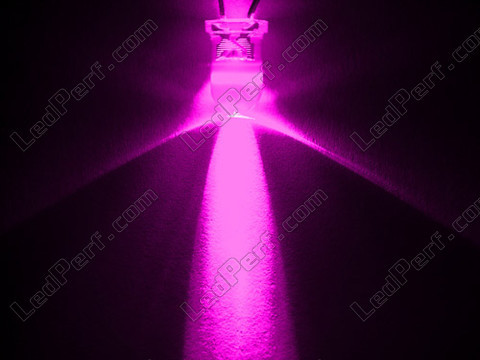 LED 5 mm pink bil