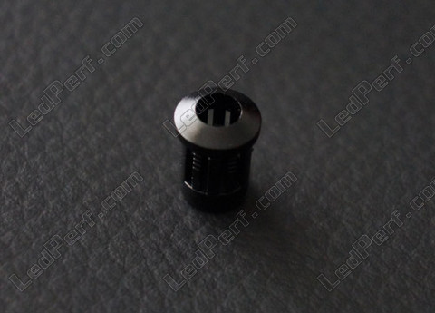 5 mm sort plast LED holder