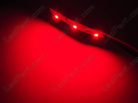 Fleksibel smd delelig LED-bånd Rød