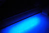 Bunden af kassen LED-bånd blå waterproof 30cm