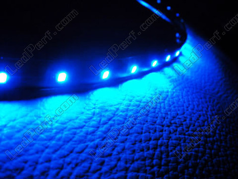 Waterproof blå LED-bånd 90cm