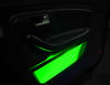Waterproof LED-bånd lomme lomme grøn waterproof 60cm