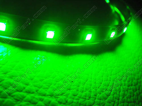 Waterproof grøn LED-bånd 30cm