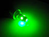 LED-pære BAX9S H6W Xtrem grøn