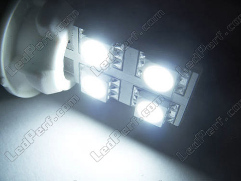 LED-pære BAX9S H6W Rotation hvid xenon effect
