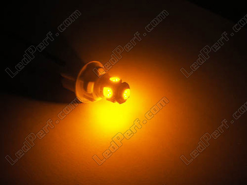 LED-pære BAX9S H6W Xtrem Orange/Gul xenon effect
