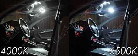 LED kredsløb Audi/VW til gulv/fødder - Hvid kold - OBD anti-fejl - 6500K