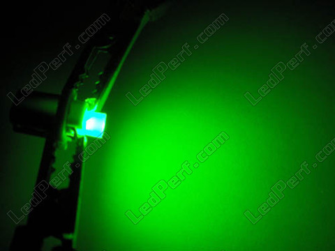LED på støtte grøn T5 w1.2w