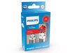 2x Philips P21/5W Ultinon PRO6000 LED-pærer - Rød - 11499RU60X2 - 1157R
