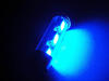 LED pinolpære loftslys, bagagerum, handskerum, plade blå 37mm - C5W