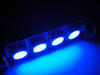 LED pinolpære loftslys, bagagerum, handskerum, plade blå 42 mm - C10W