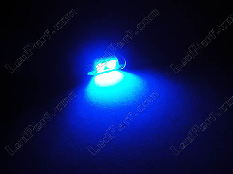 LED pinolpære loftslys, bagagerum, handskerum, plade blå 31mm - C3W