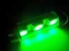 LED pinolpære loftslys, bagagerum, handskerum, plade grøn 37mm - C5W