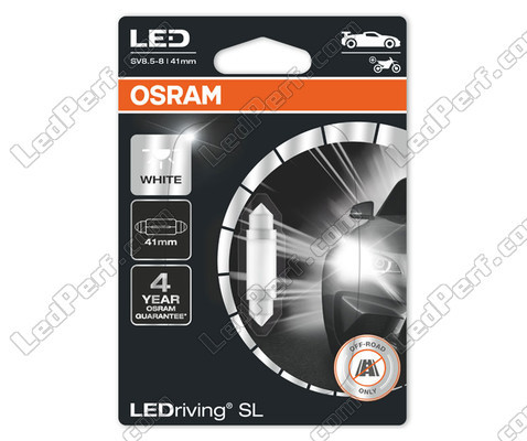 LED-pinolpære Osram LEDriving SL 41 mm C10W - White 6000K