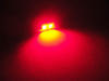 LED pinolpære loftslys, bagagerum, handskerum, plade rød 31mm - C3W