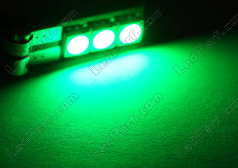 LED T4W Motion grøn - BA9S Sokkel