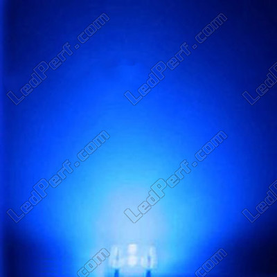 LED Superflux blå