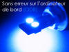 LED-pære T10 W5W Uden OBD-fejl - OBD anti-fejl - ATV Blå