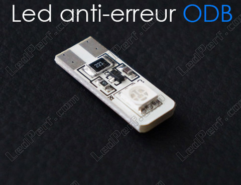 LED-pære T10 W5W Uden  OBD-fejl - OBD anti-fejl - Dual Hvid