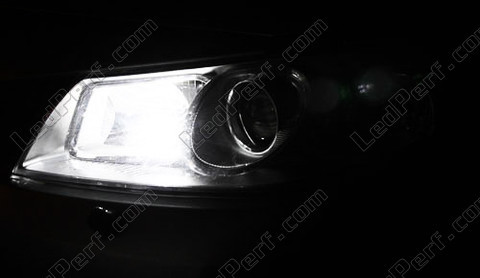 LED-parkeringslys xenon hvid W5W T10 - Renault Megane 2