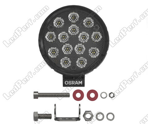 Bagside af LED-baklys Osram LEDriving Reversing FX120R-WD med tilhørende monteringstilbehør