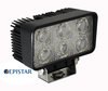 Ekstra LED-forlygte Rektangulær 18W Til 4X4 - ATV - SSV