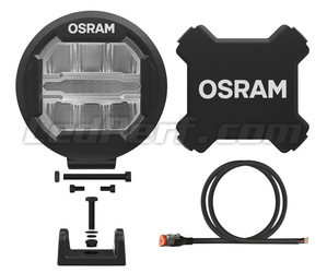 LED-forlygte Osram LEDriving® ROUND MX180-CB med monteringstilbehør
