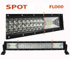 Buet/Curved LED-bar Combo 120W 9600 Lumens 512 mm Spot VS Flood