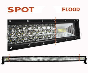 Buet/Curved LED-bar Combo 300W 24000 Lumens 1277 mm Spot VS Flood