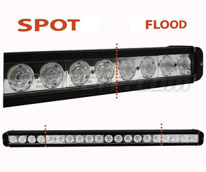 LED-bar CREE 200W 14400 Lumens til rallybil - 4X4 - SSV Spot VS Flood