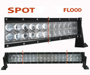 LED-bar CREE 4D Dobbelt Række 120W 10900 Lumens til 4X4 - Lastbil - Traktor Spot VS Flood