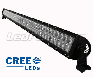 LED-bar CREE 4D Dobbelt Række 300W 27000 lumens til 4X4 - Lastbil - Traktor