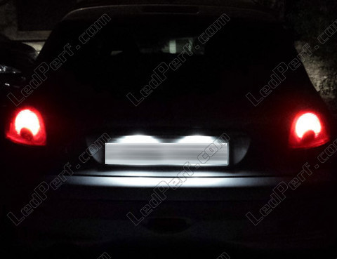 LED nummerplade Peugeot 206 (>10/2002)