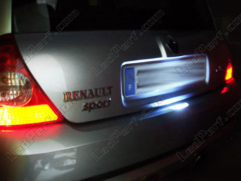 LED nummerplade Renault Clio 2