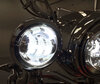 Full LED-optik 4.5 tommer forkromet til ekstra forlygter - Type 2