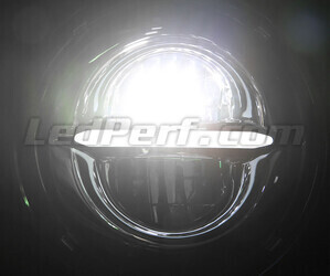 Sort motorcykel Full LED-optik til 5.75-tommer rund forlygte - Type 5