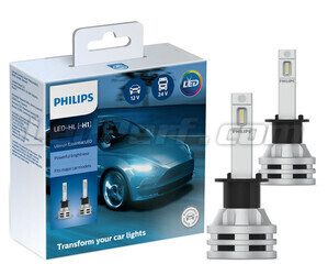 H1 LED-pæresæt PHILIPS Ultinon Essential LED - 11258UE2X2