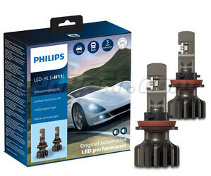 H11 LED-pæresæt PHILIPS Ultinon Pro9100 +350% 5800K - LUM11362U91X2