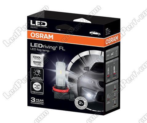 LED-pærer H11 Osram LEDriving Standard til tågelygter 67219CW - Emballage
