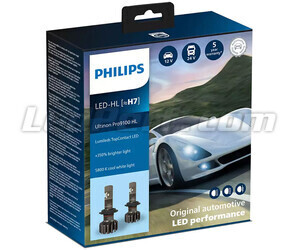 H7 LED-pæresæt PHILIPS Ultinon Pro9100 +350% 5800K - LUM11972U91X2