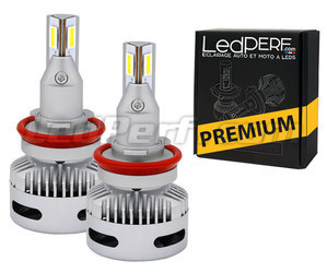 H9 LED-pærer til bil med linseformet Forlygter.