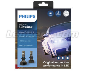 HB3 (9005) LED-pæresæt PHILIPS Ultinon Pro9000 +250% 5800K - 11005U90CWX2