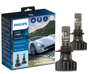 HIR2 LED-pæresæt PHILIPS Ultinon Pro9100 +350% 5800K - LUM11012U91X2