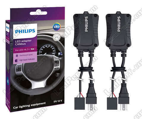 2x Philips Canbus-dekodere/adaptere til  H4 LED-pærer - 12V - 18960X2