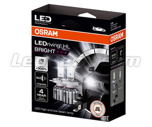 Emballage til H4 LED Osram LEDriving HL Bright-pærer - 64193DWBRT-2HFB