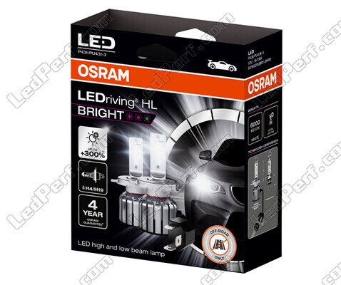 Emballage til H4 LED Osram LEDriving HL Bright-pærer - 64193DWBRT-2HFB