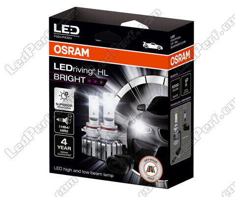 Emballage til HIR2/9012 LED Osram LEDriving HL Bright-pærer - 9006DWBRT-2HFB